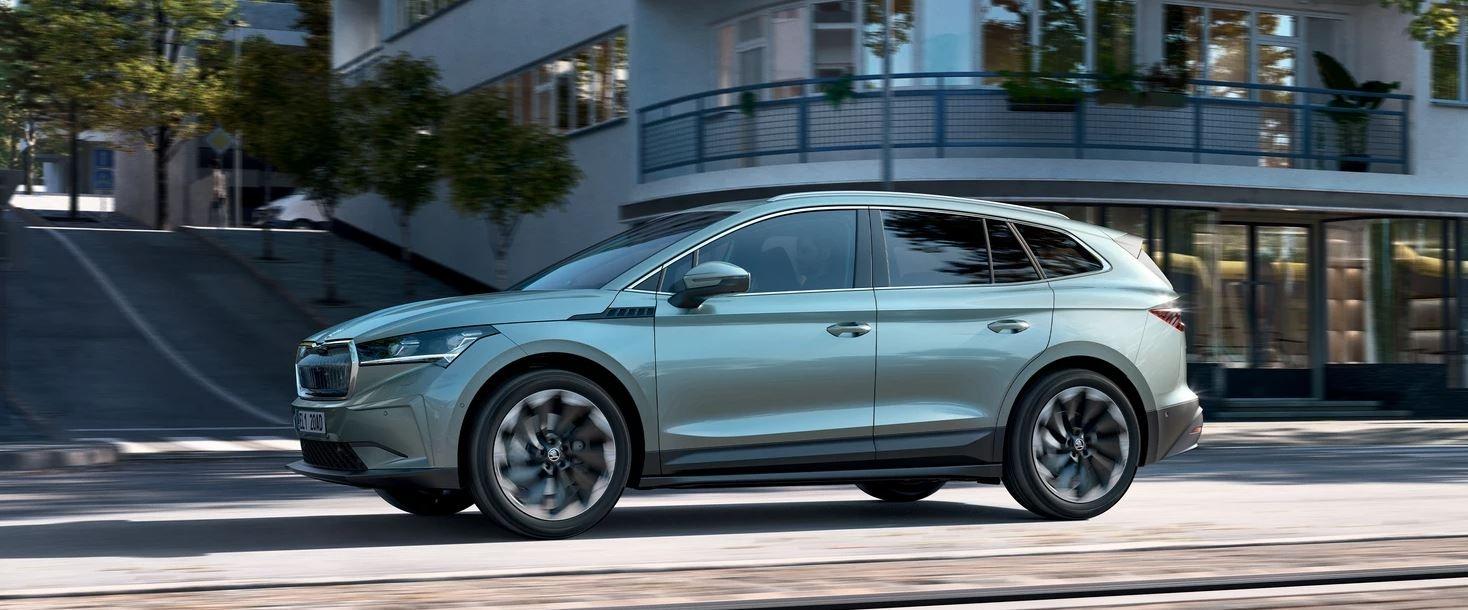 Découvrez Le SUV 100% électrique ENYAQ.
